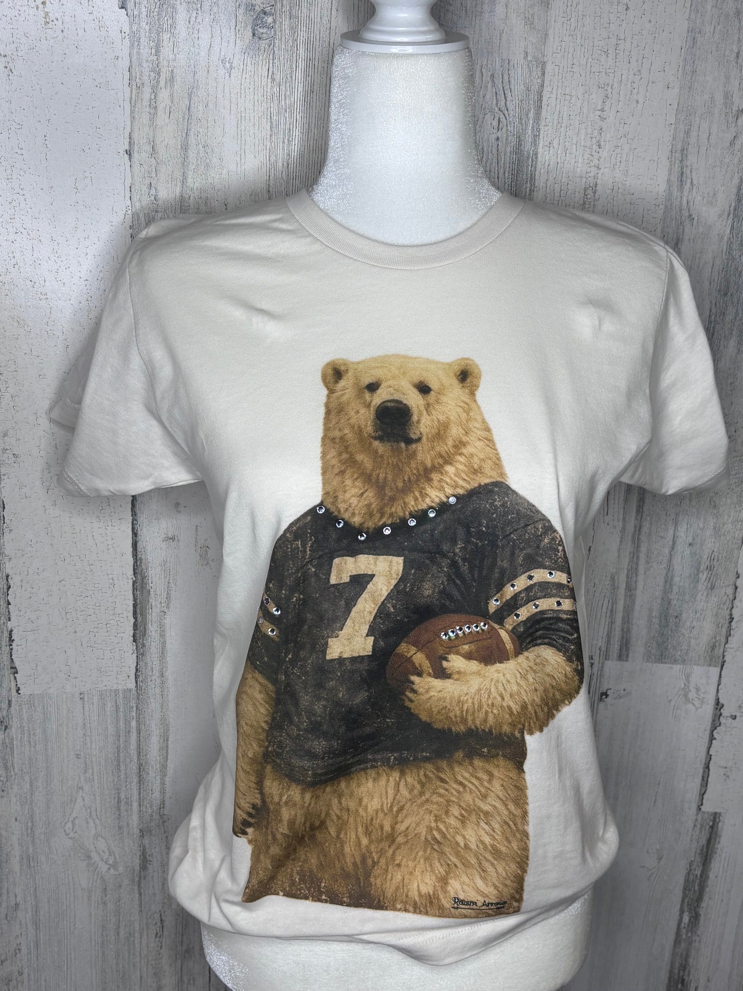 Vintage Polar Bear Football