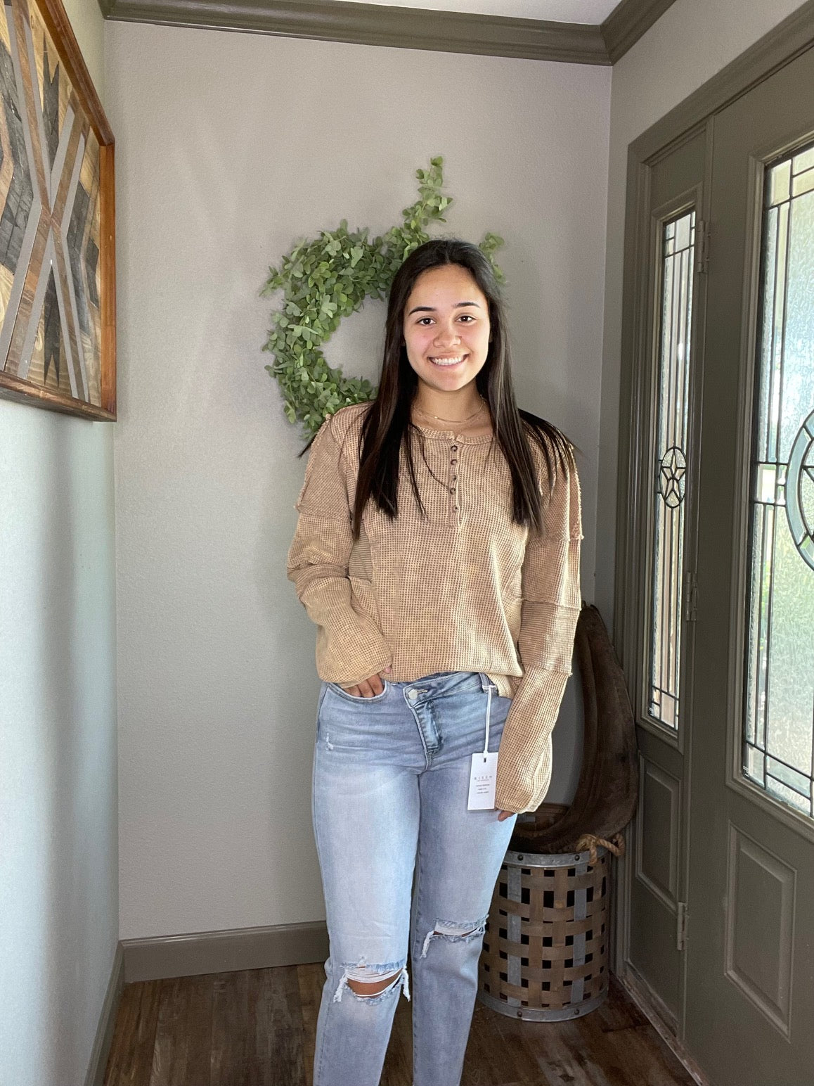 Mineral Washed Waffle Thermal