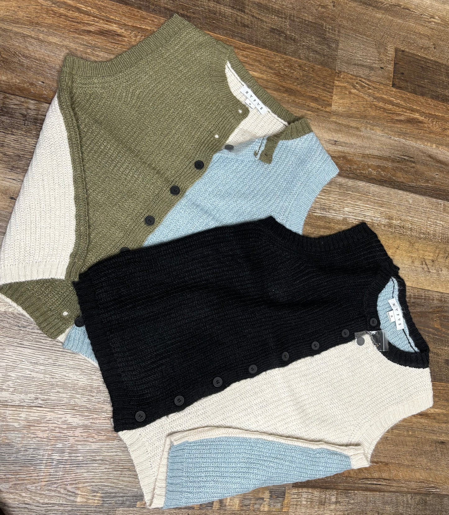 Cozy Botton Down Knit Tank