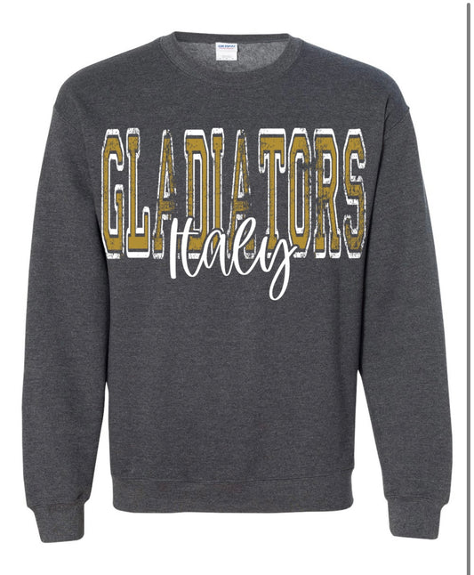 Gladiator stamp sweatshirt