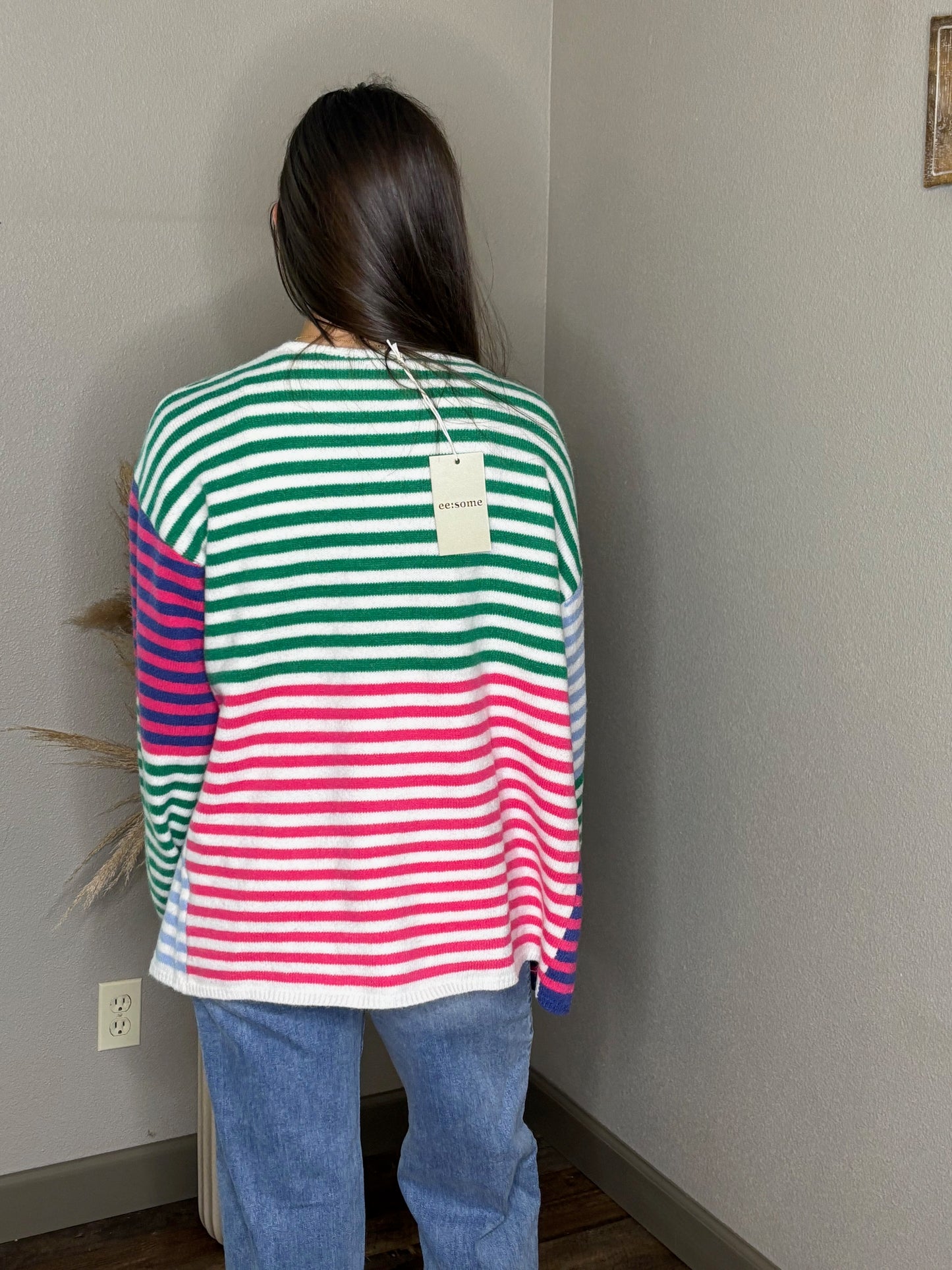 Candy Stripe Cardi