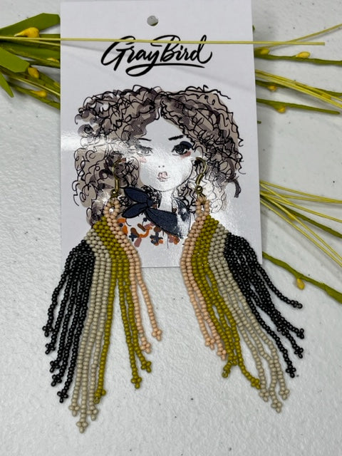 Kory Seed bead Earring