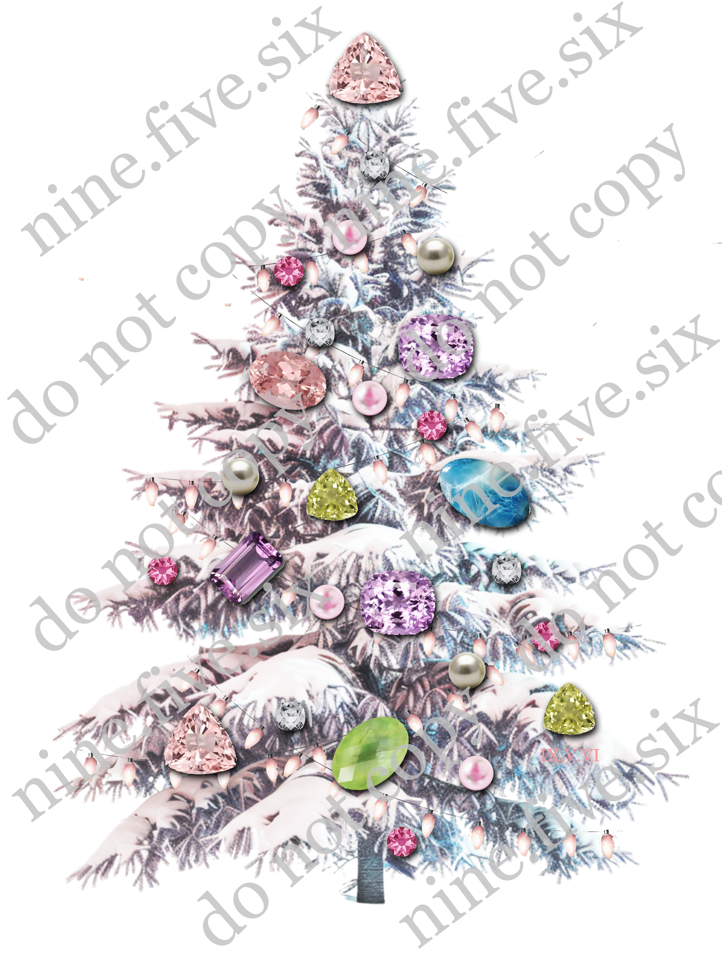 Gemstone Christmas Tree
