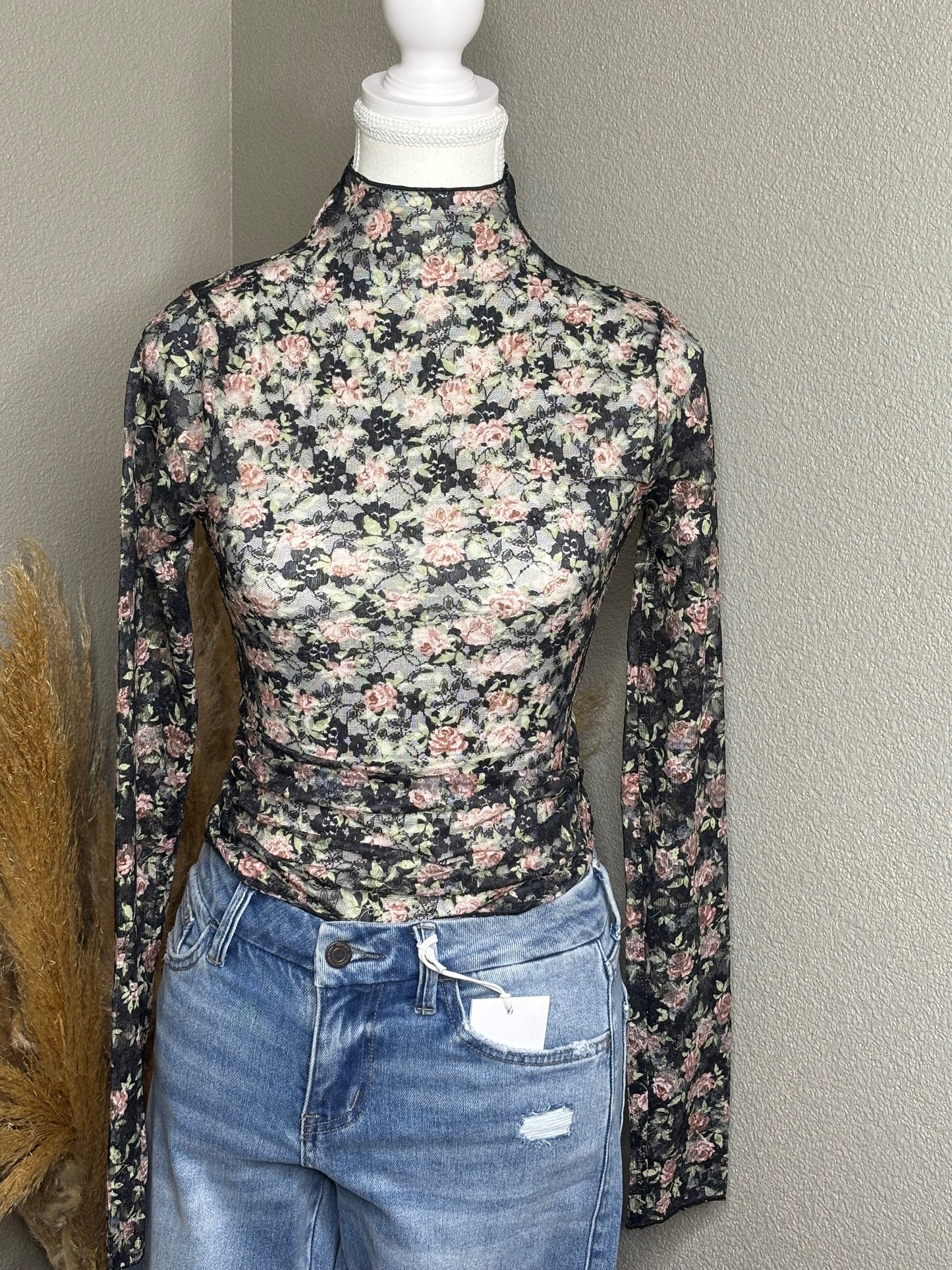 Floral Lace Top