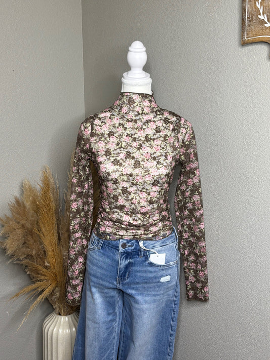 Floral Lace Top