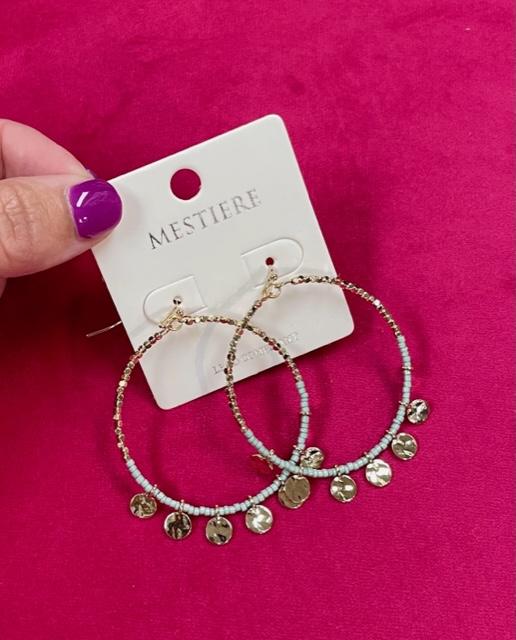 Mint Dangle Earrings