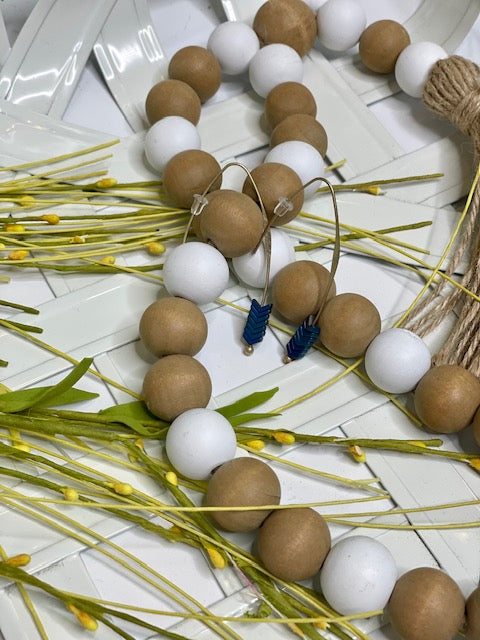 Arrow Stone Earrings